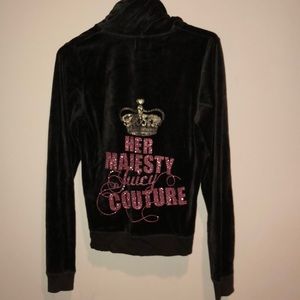 Juicy Couture velour track jacket